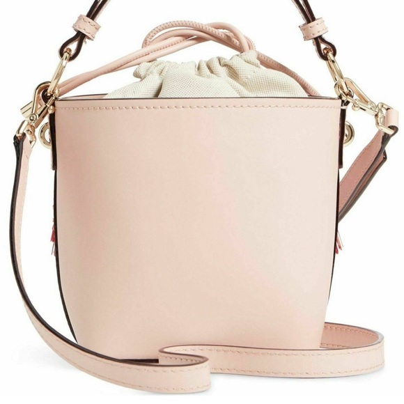 Kate Spade By The Pool Flamingo Pippa Bucket Bag - Picture 11 of 12